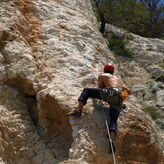 Rock climbing, Split, Dalmatia, Croatia, Split